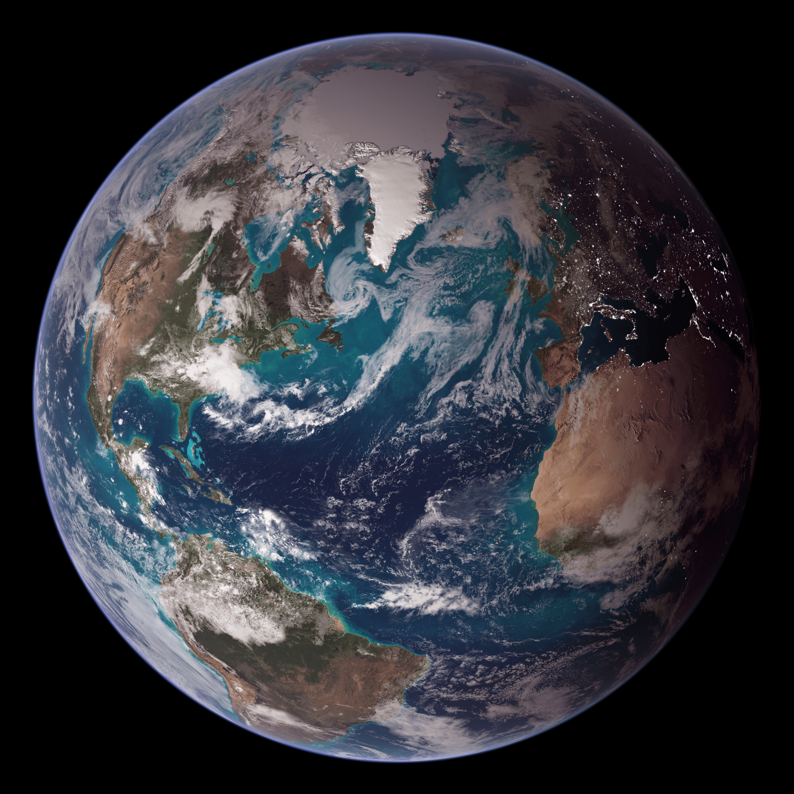 Planet Earth from space